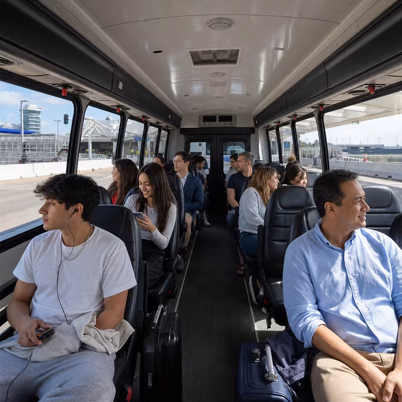 Los Angeles Airport Transportation fleet vehicle