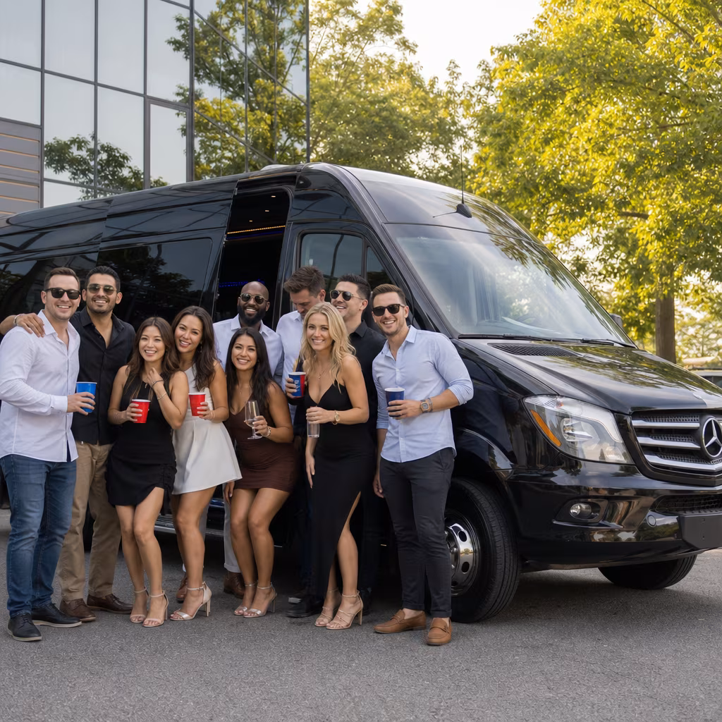 Birthday party bus