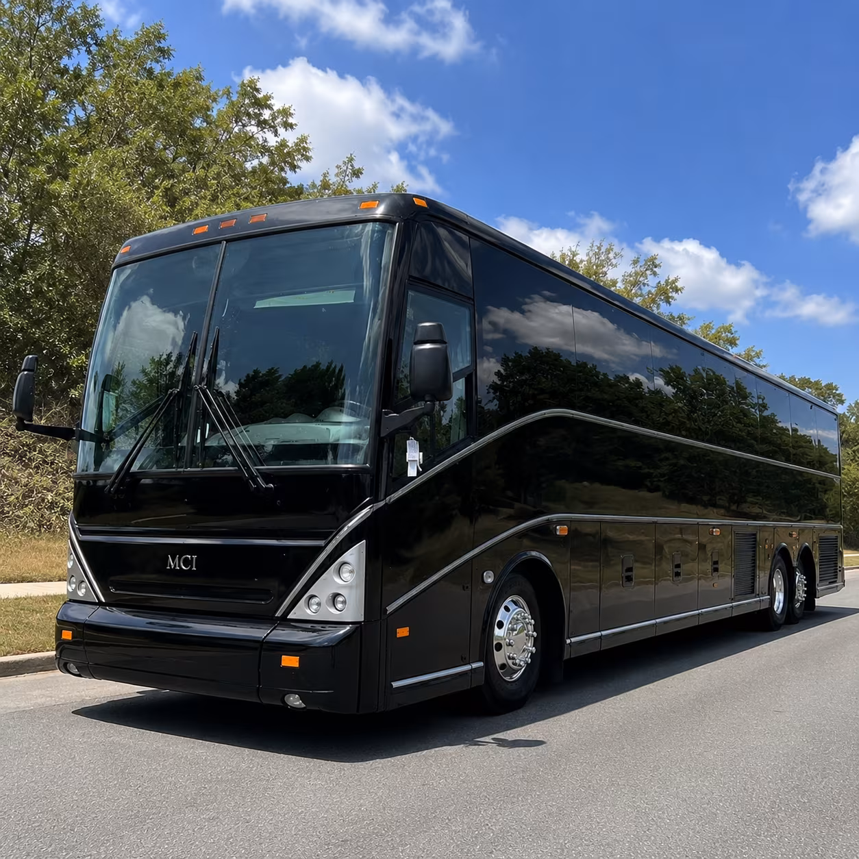 Los Angeles Airport Shuttle & Transportation party bus exterior