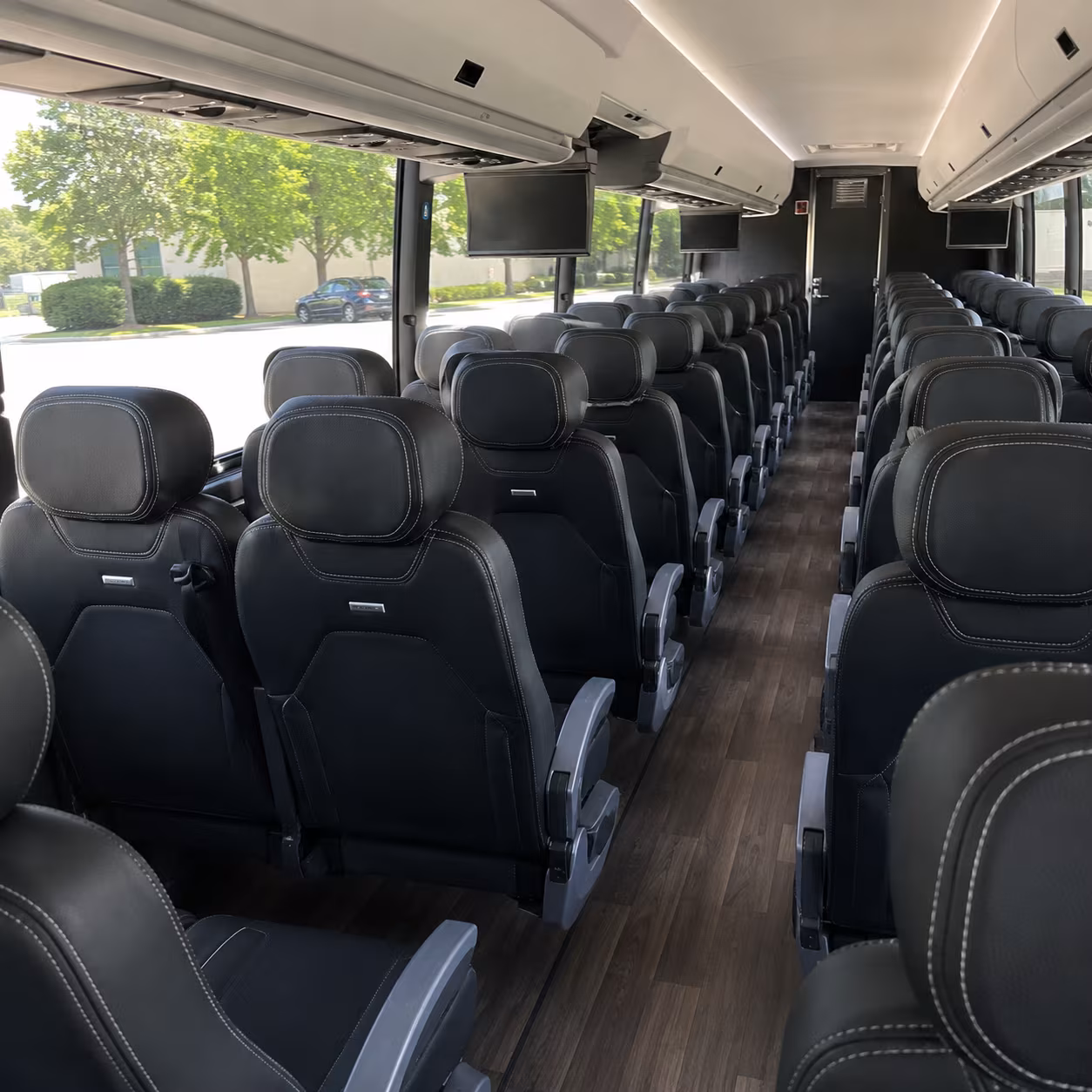 Los Angeles Airport Shuttle & Transportation party bus exterior