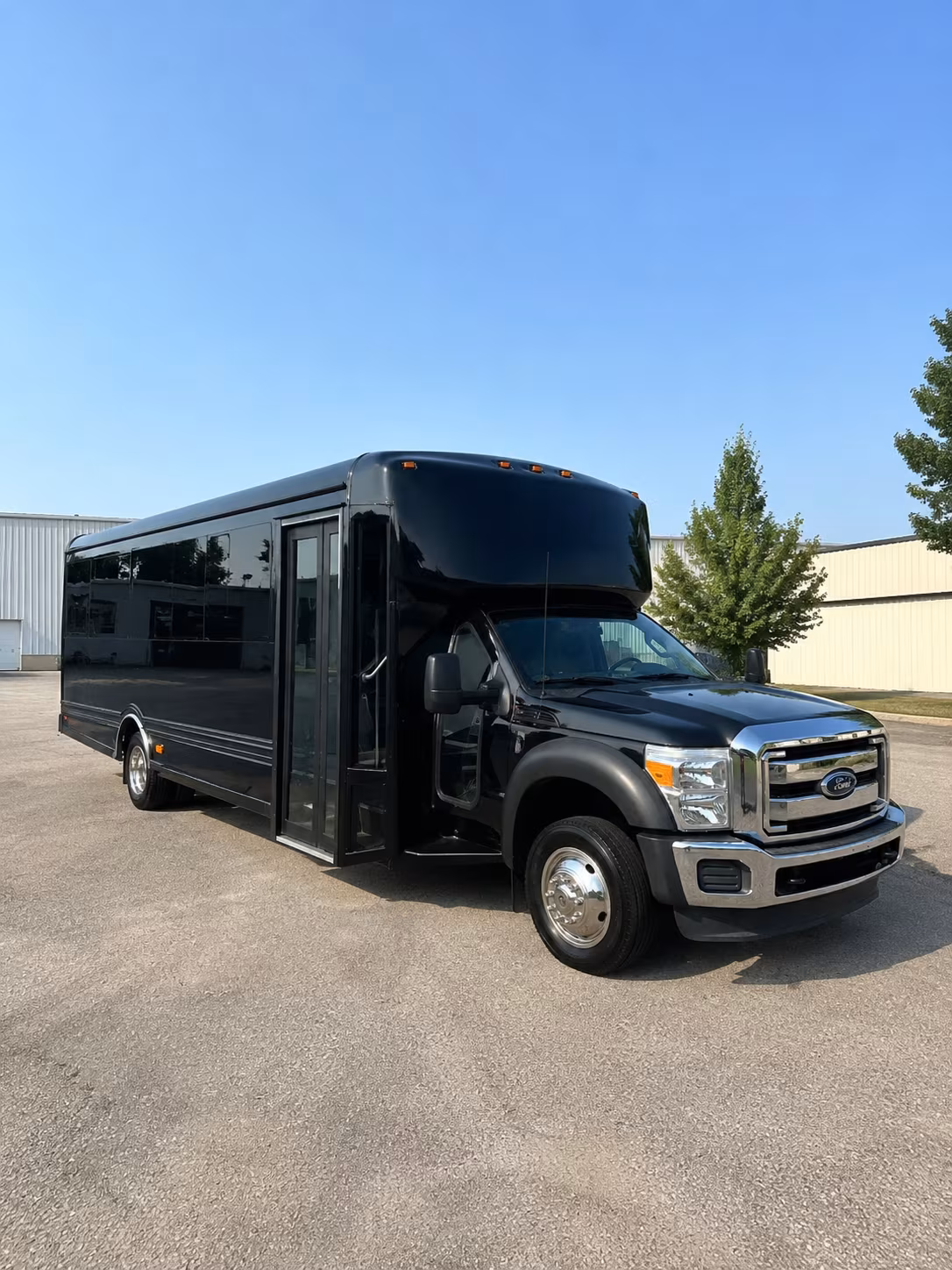 Los Angeles Concert & Music Festival Transportation party bus exterior