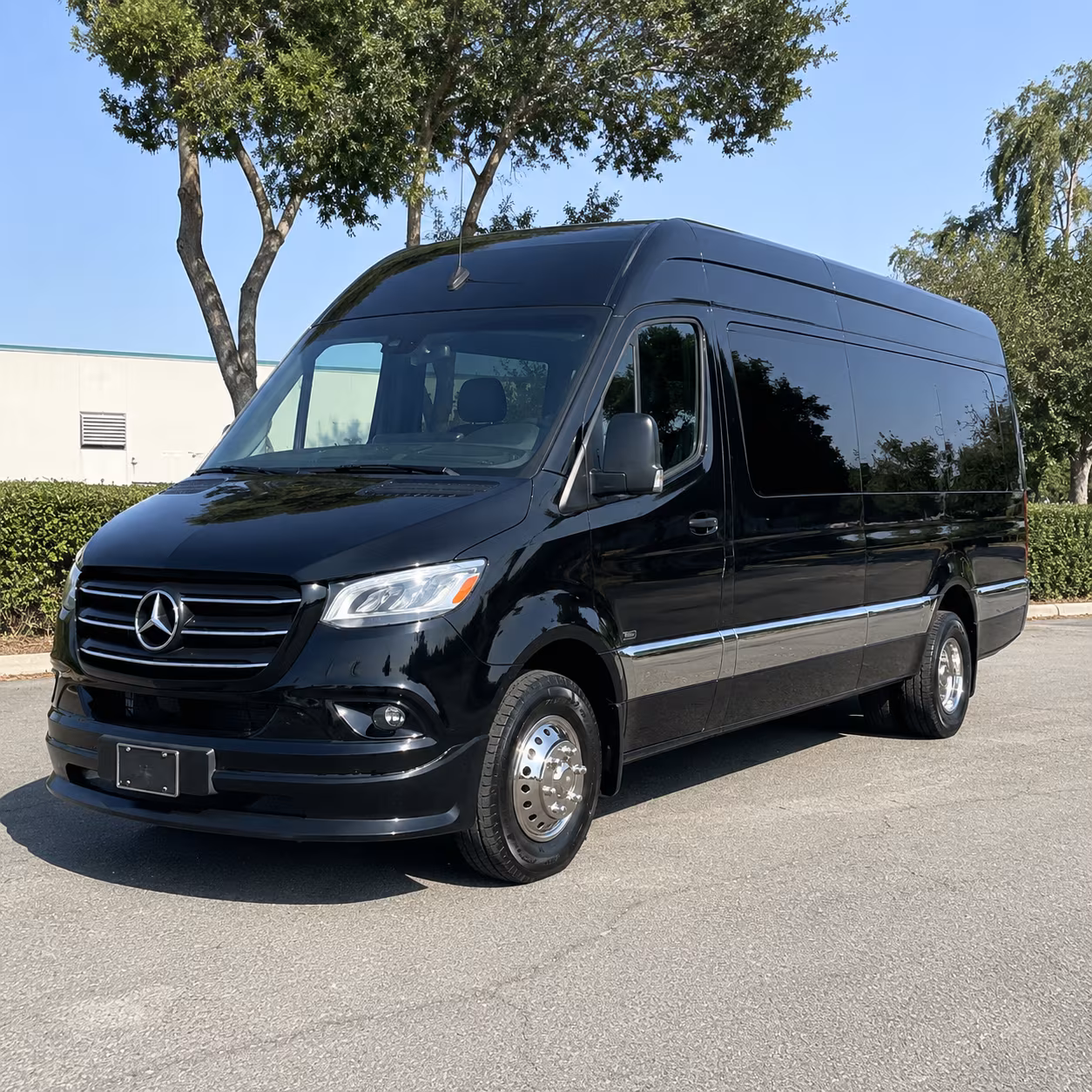 Los Angeles Corporate Transportation party bus exterior