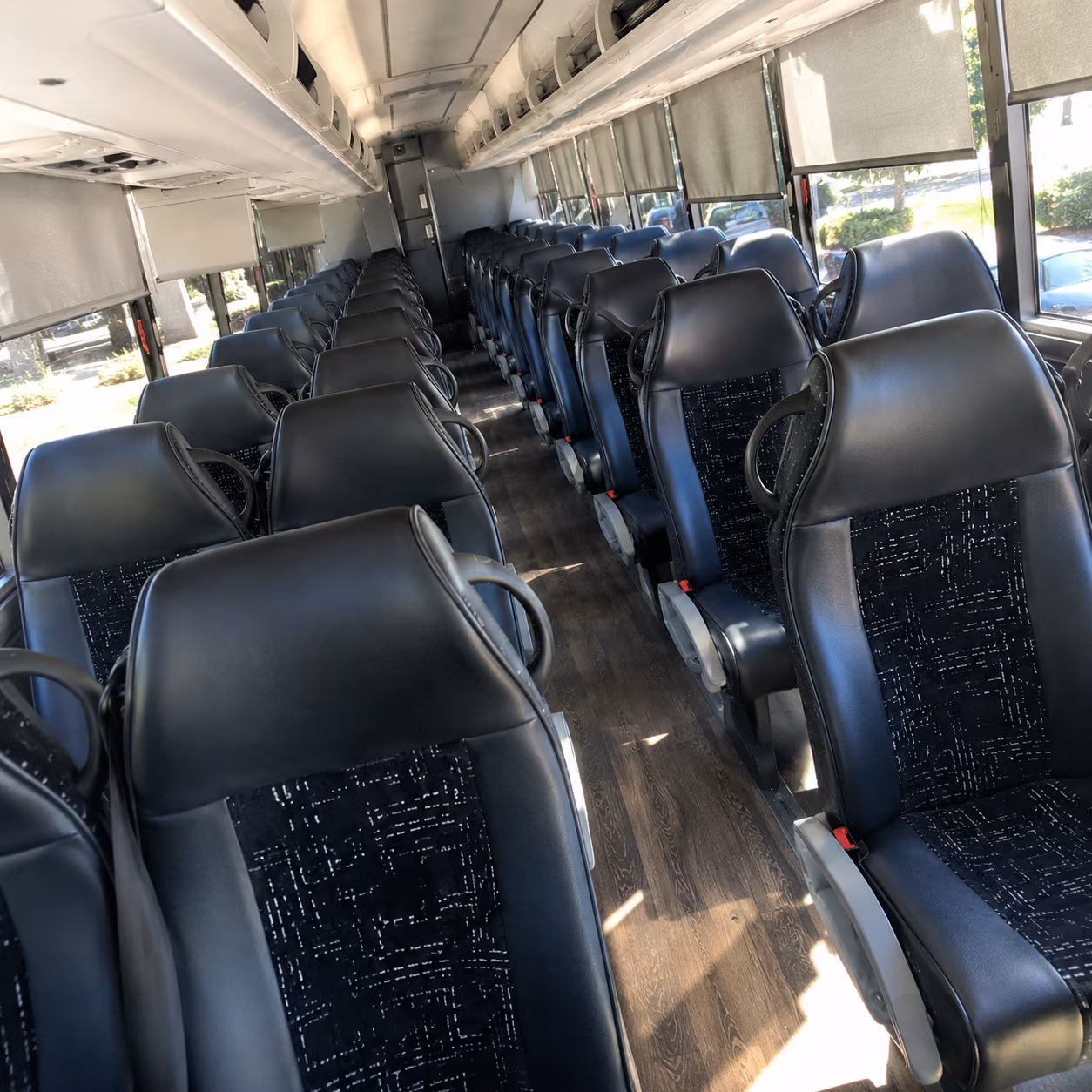 Los Angeles School Event Transportation onboard seating