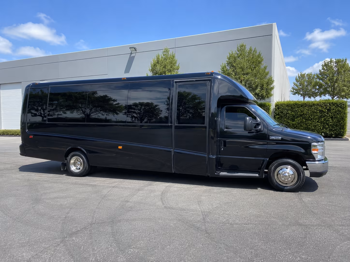 Los Angeles Sporting Event Transportation party bus interior