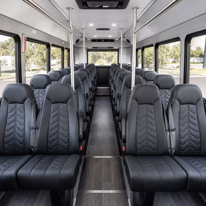 minibus interior