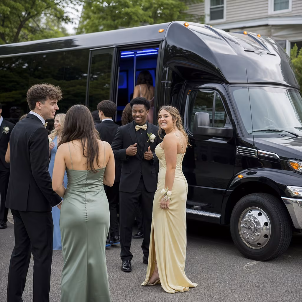Los Angeles Prom Party Bus Rental