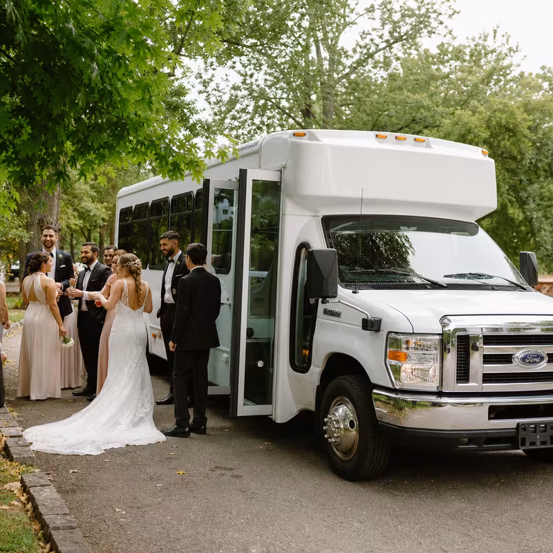 Los Angeles Wedding Transportation fleet vehicle