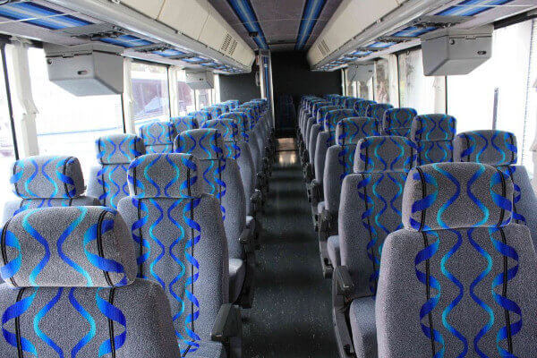 Mountain View 40 Passenger Coach Bus Interior