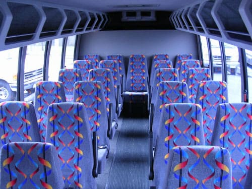 Folsom 15-35 Passenger Minibuses Interior