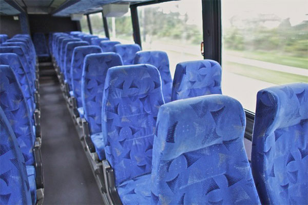 Folsom 56 Passenger Motor Coaches Interior